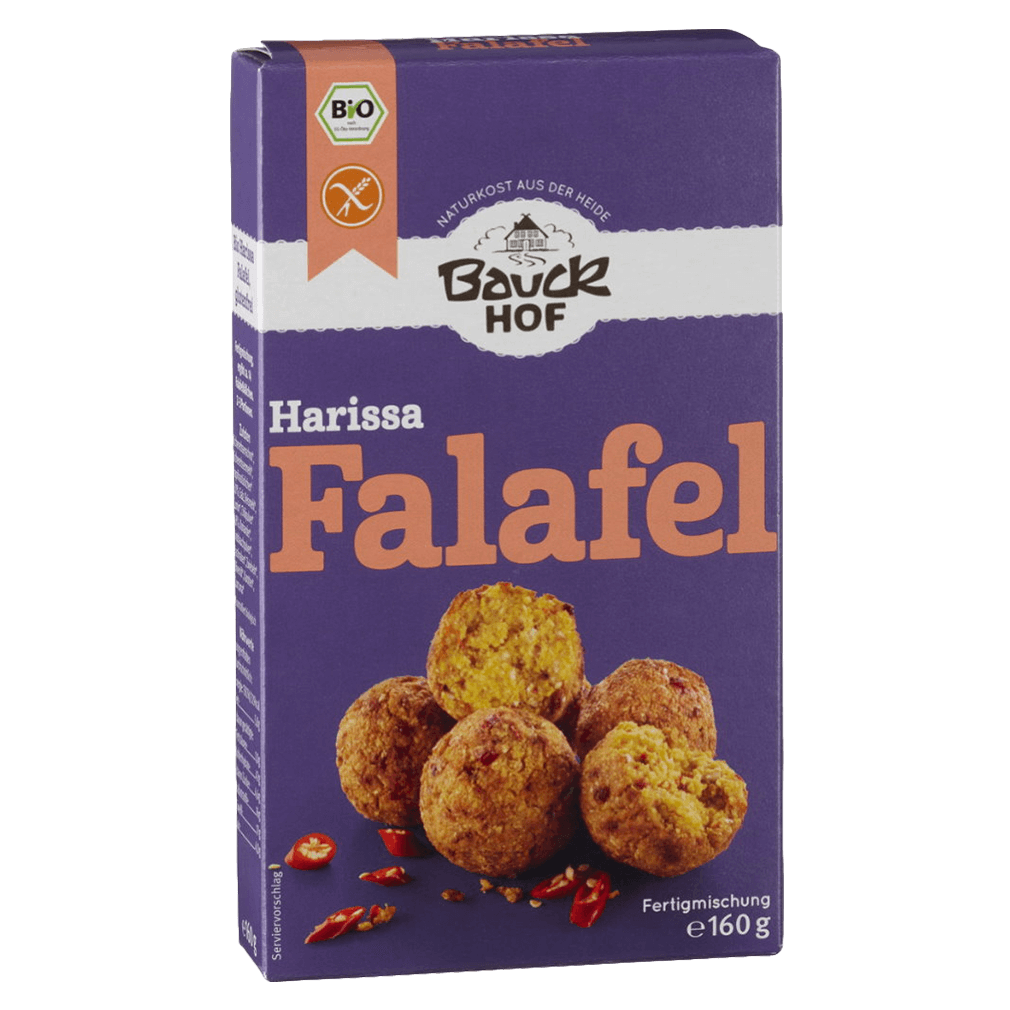 Bio Harissa Falafel mit Paprika-Chili Bio Harissa Falafel mit Paprika-Chili von Bauckhof