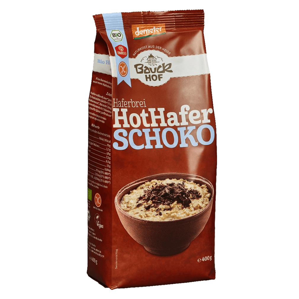 Bio Hot Hafer Schoko glutenfrei Bio Hot Hafer Schoko glutenfrei von Bauckhof
