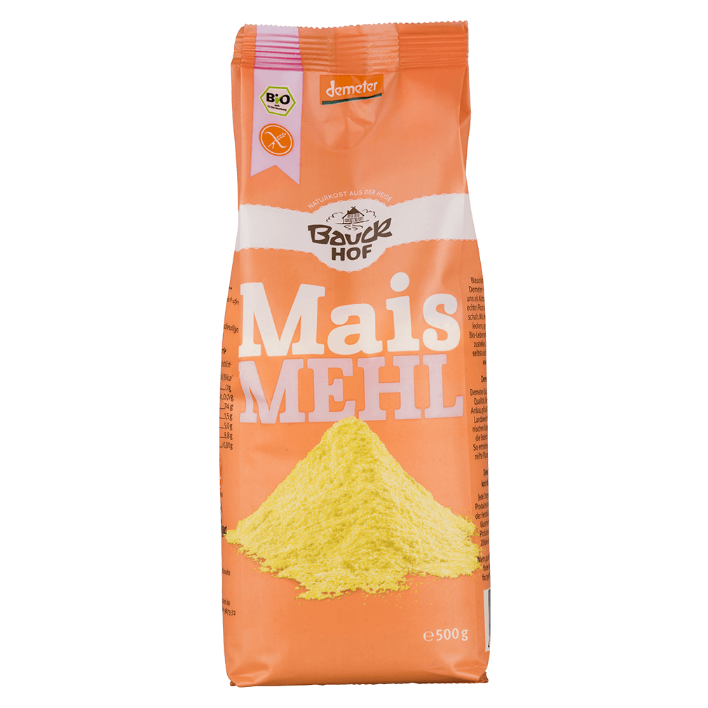 Bio Maismehl, 500g Bio Maismehl, 500g von Bauckhof