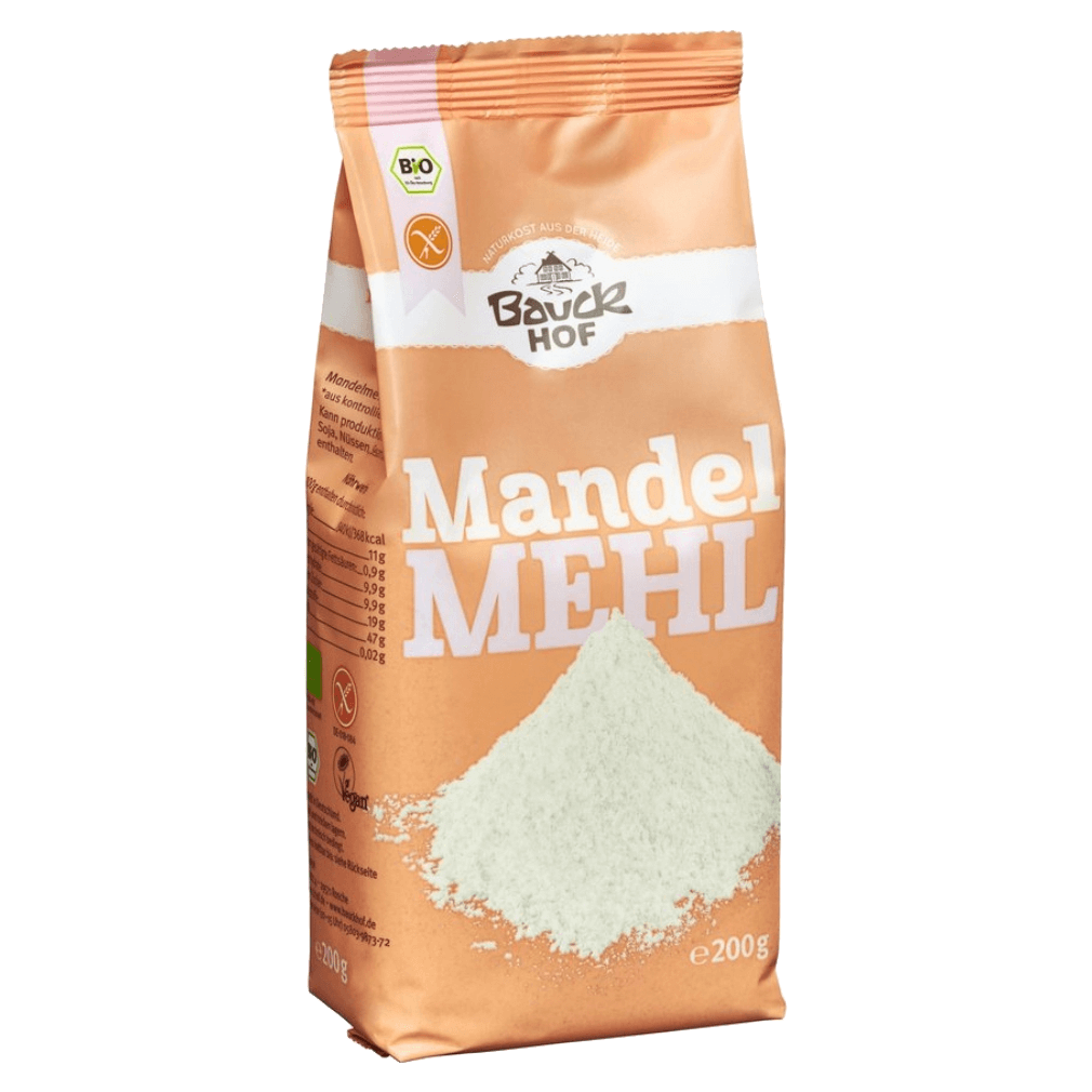 Bio Mandelmehl, 200g Bio Mandelmehl, 200g von Bauckhof