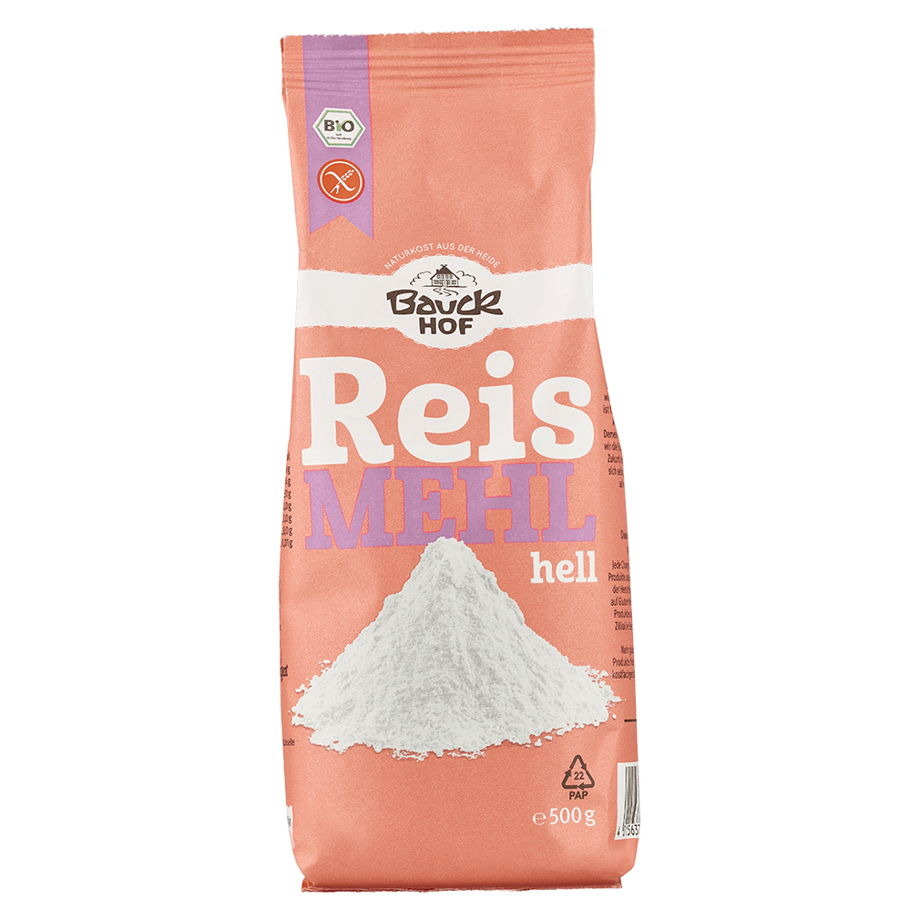 Bio Reismehl hell 500g Bio Reismehl hell 500g von Bauckhof