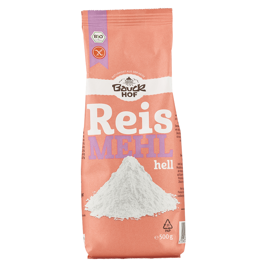 Bio Reismehl hell 500g von Bauckhof