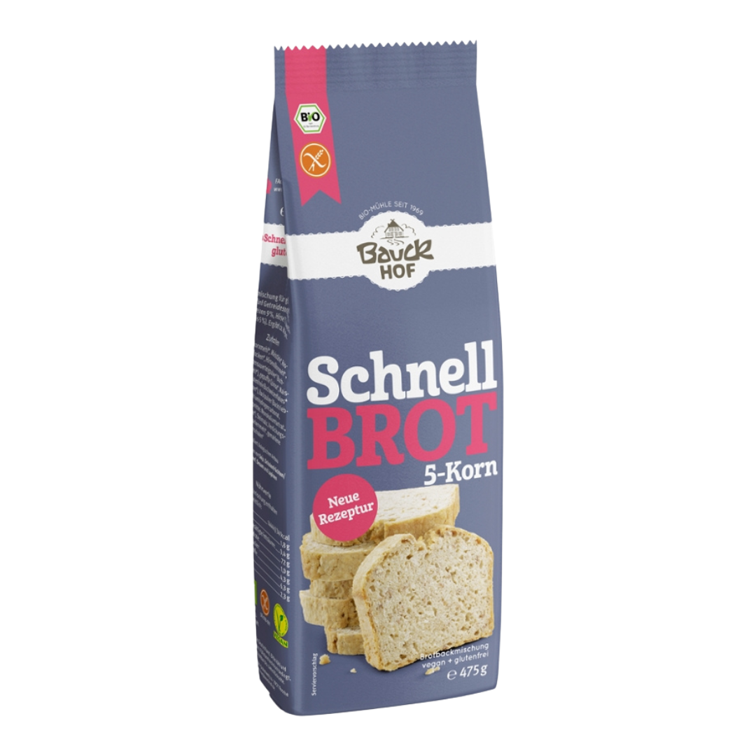 Bio Schnellbrot 5-Korn von Bauckhof