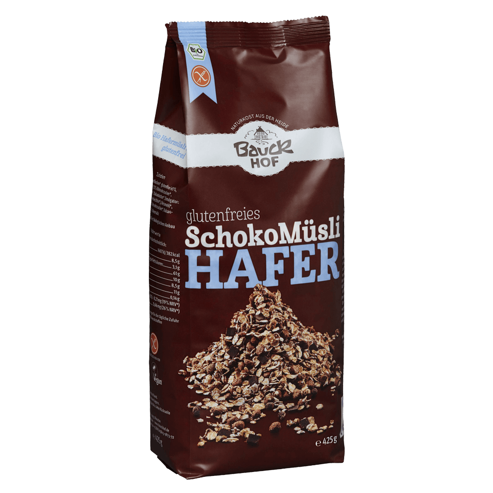 Bio Schoko Müsli Hafer (glutenfrei) von Bauckhof