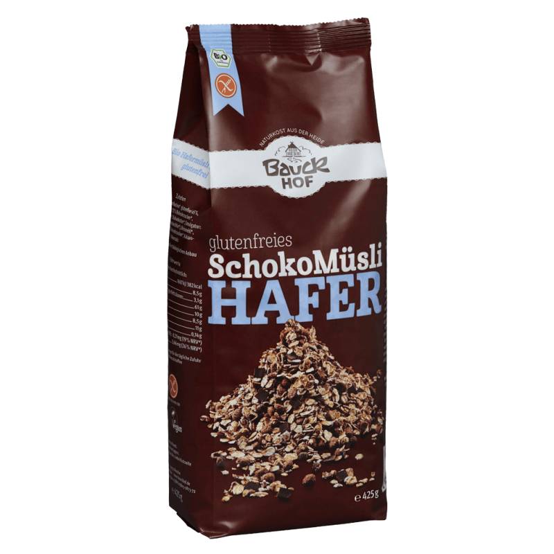 Bio Schoko Müsli Hafer (glutenfrei) von Bauckhof