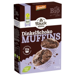 Dinkel-Schoko-Muffins-Backmischung Dinkel-Schoko-Muffins-Backmischung von Bauckhof