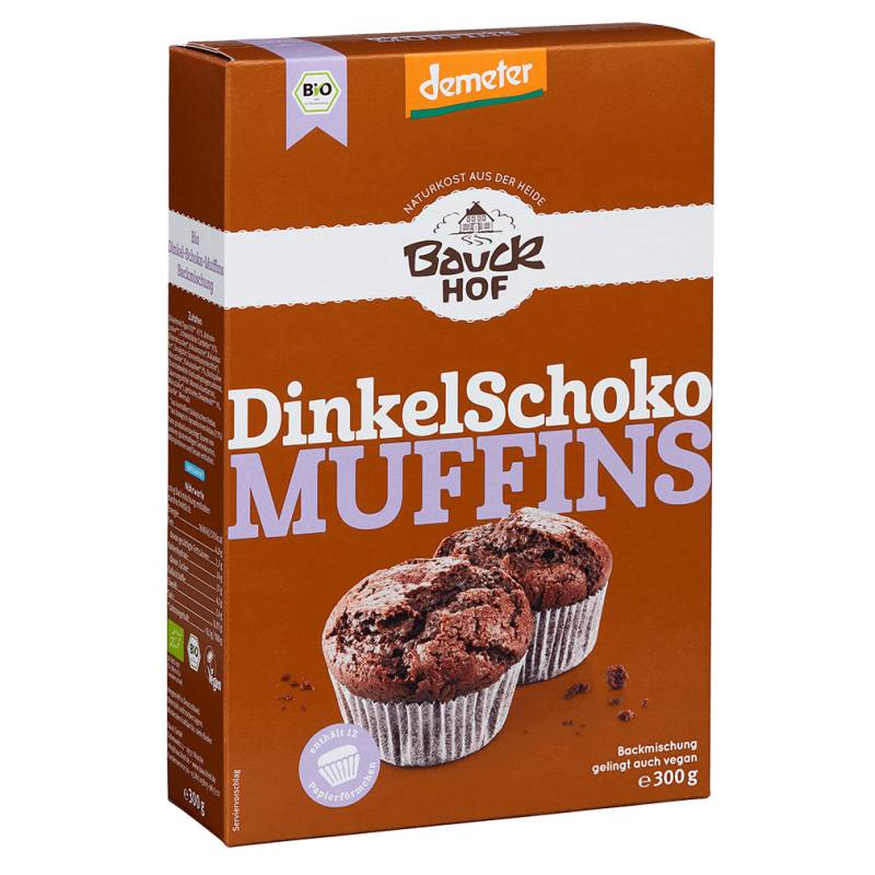 Bio Dinkel-Schoko Muffins von Bauckhof