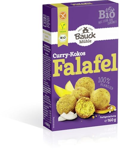 Falafel Curry-Kokos Bio glutenfrei 6 x 160 gr von Bauckhof