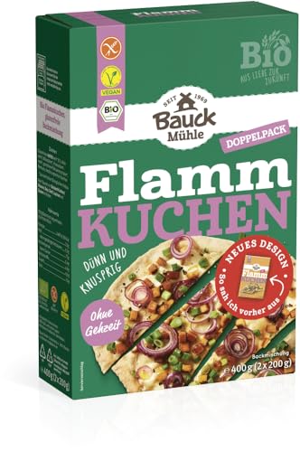 Flammkuchen glutenfrei Bio 12 x 400 gr Flammkuchen glutenfrei Bio 12 x 400 gr von Bauckhof