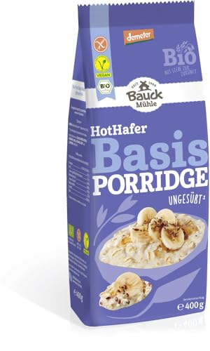 Hot Hafer Basis glutenfrei Demeter 18 x 400 gr von Bauckhof