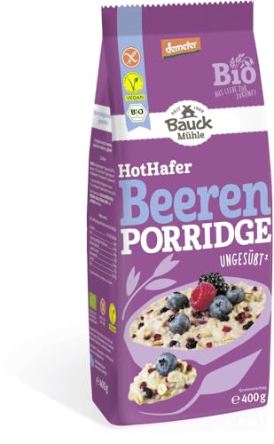 Hot Hafer Beeren Porridge 12 x 400 gr Hot Hafer Beeren Porridge 12 x 400 gr von Bauckhof