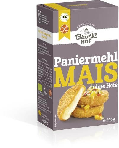 Mais Paniermehl ohne Hefe glutenfrei Bio 6 x 200 gr Mais Paniermehl ohne Hefe glutenfrei Bio 6 x 200 gr von Bauckhof