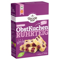 Obstkuchenteig-Backmischung von Bauckhof