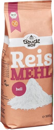 Reismehl hell glutenfrei Bio 12 x 500 gr Reismehl hell glutenfrei Bio 12 x 500 gr von Bauckhof