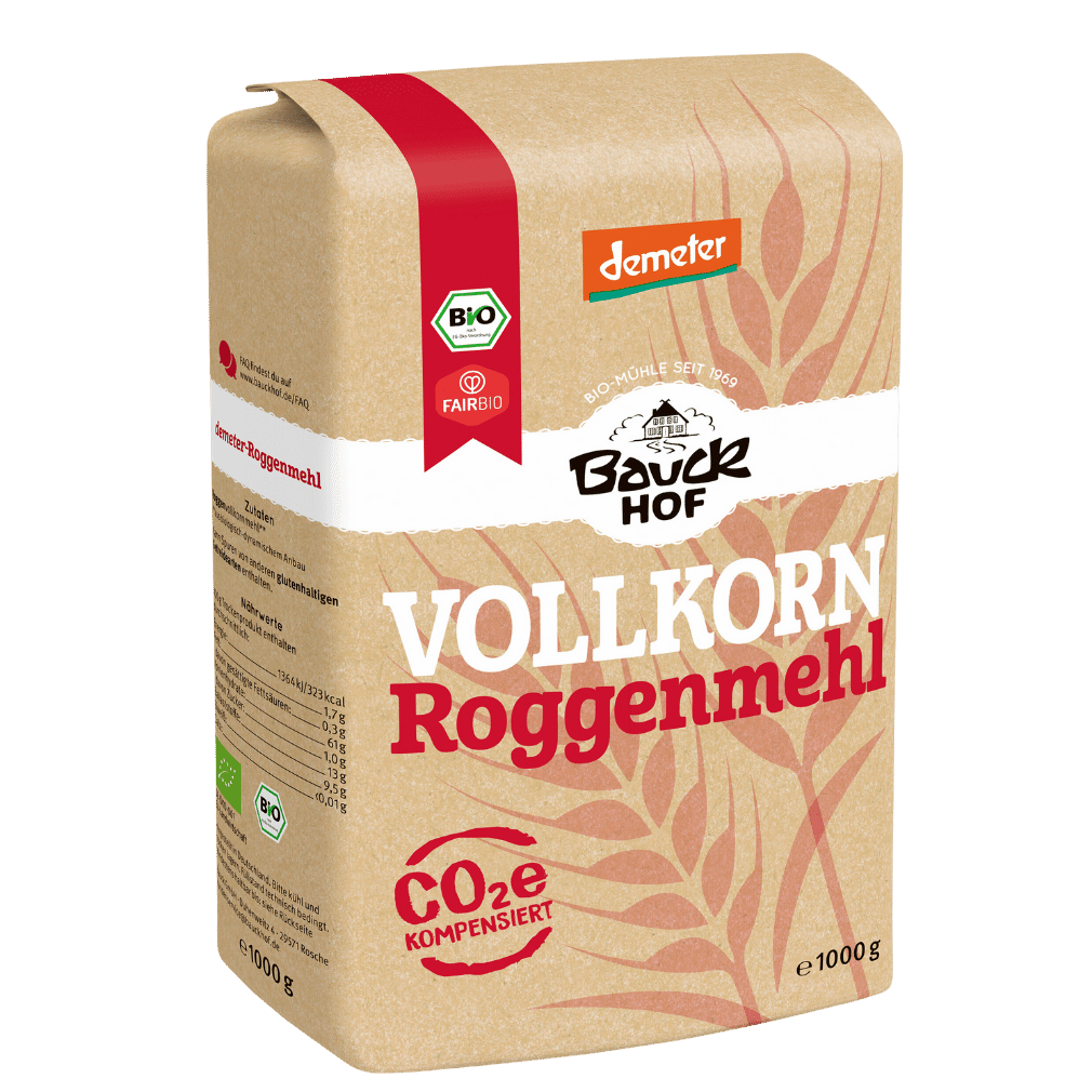 Roggenmehl Vollkorn Roggenmehl Vollkorn von Bauckhof
