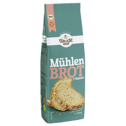 Sieben-Saaten-Mühlenbrot-Backmischung, glutenfrei Sieben-Saaten-Mühlenbrot-Backmischung, glutenfrei von Bauckhof