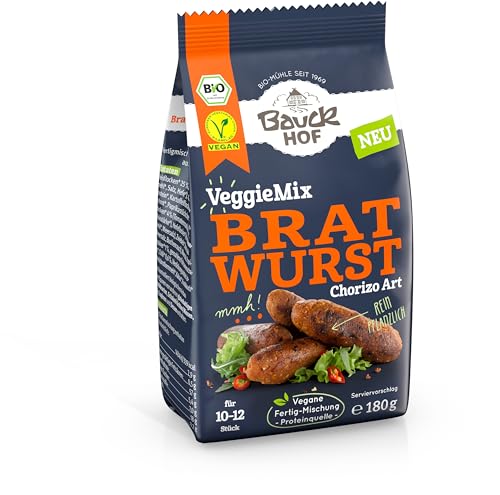 VeggieMix Bratwurst Chorizo Art Bio 2 x 180 gr von Bauckhof