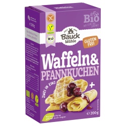 Waffeln & Pfannkuchen, glutenfrei von Bauckhof