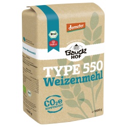 Weizenmehl Type 550 Weizenmehl Type 550 von Bauckhof