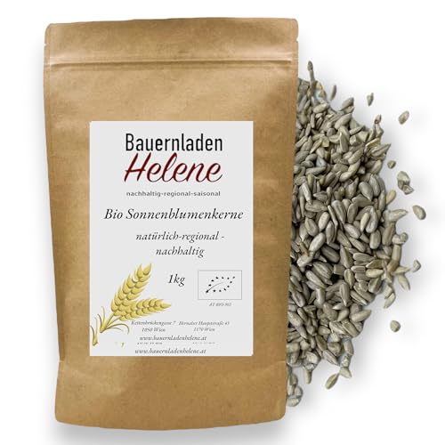 Bauernladenhelene – Bio Sonnenblumenkerne geschält, 2kg, aus Österreich, zum Essen und Backen Bauernladenhelene – Bio Sonnenblumenkerne geschält, 2kg, aus Österreich, zum Essen und Backen von Bauernladenhelene nachhaltig-regional-saisonal