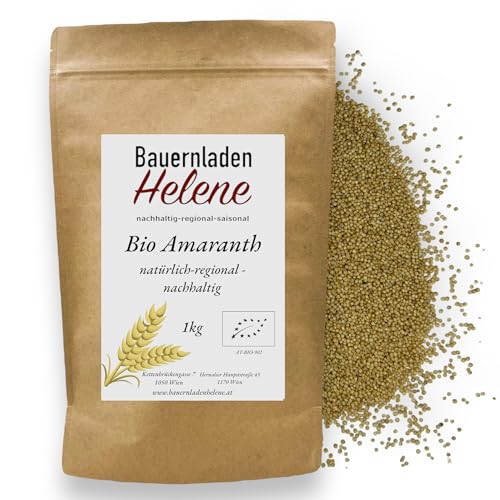 Bio Amaranth: Reich an Proteinen und Mineralstoffen, aus Österreich, 1 Kg von Bauernladenhelene nachhaltig-regional-saisonal