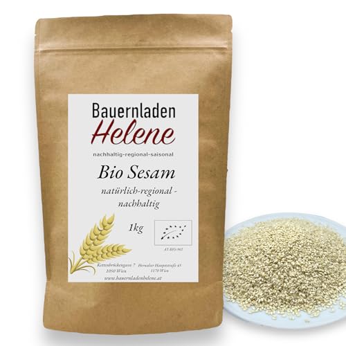 Bio Sesam: 1 kg reiner Genuss aus kontrolliert biologischem Anbau Bio Sesam: 1 kg reiner Genuss aus kontrolliert biologischem Anbau von Bauernladenhelene nachhaltig-regional-saisonal