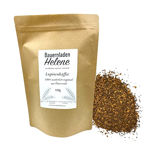 Lupinenkaffee aus Österreich - Koffeinfreier Kaffeeersatz mit mildem Geschmack (1Kg) von Bauernladenhelene nachhaltig-regional-saisonal