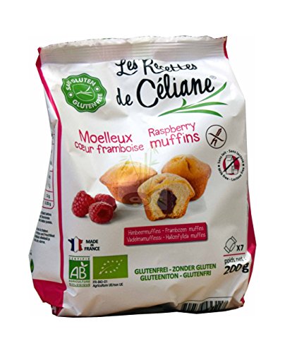 Celiane - Mini-Himbeer-Muffins glutenfrei laktosefrei - 200 g Celiane - Mini-Himbeer-Muffins glutenfrei laktosefrei - 200 g von Baule Volante