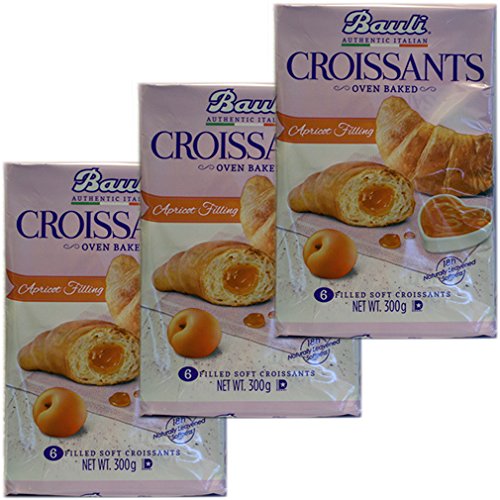 3x Bauli Albicocca 'Croissants mit Aprikosenfüllung', 6 Stck. von Bauli