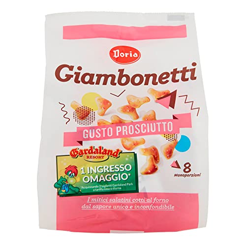 3x Doria Giambonetti 8 Einzelportionen Gusto Prosciutto Schinkengeschmack von Bauli