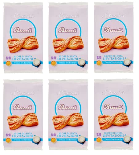 6x Bauli Treccia Tradizionale Blätterteigzopf Zopf Traditionell Packung à 240g,Jede Packung enthält 6 Zopf à 40g 6x Bauli Treccia Tradizionale Blätterteigzopf Zopf Traditionell Packung à 240g,Jede Packung enthält 6 Zopf à 40g von Bauli