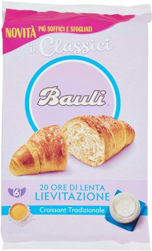 Bauli Croissant Classico 6 Stück, 4er Pack (24 x 40 g) von Bauli