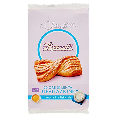 Bauli Treccia Tradizionale Blätterteigzopf Zopf Traditionell Packung à 240g,Jede Packung enthält 6 Zopf à 40g Bauli Treccia Tradizionale Blätterteigzopf Zopf Traditionell Packung à 240g,Jede Packung enthält 6 Zopf à 40g von Bauli