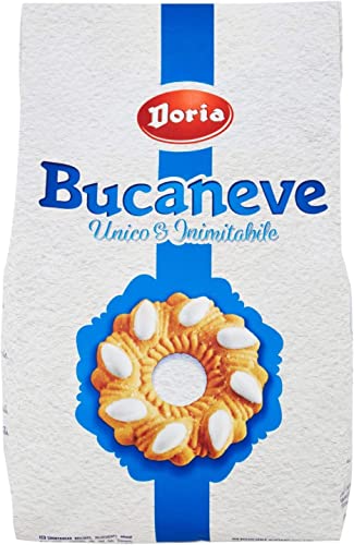 Doria Kekse Bucaneve Butterkeks kekse mit Zucker 400g cookies biscuits snack von Bauli