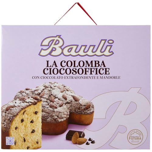 La Colomba Cioco Soffice con gocce di Cioccolato, Hefekuchen für Ostern von Bauli