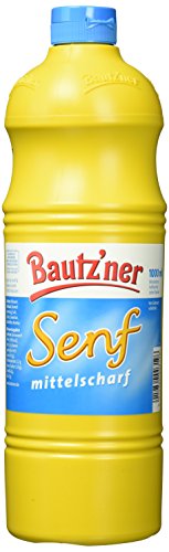 Bautz'ner Senf Mittelscharf, 12er Pack (12 x 1 l) von Bautz'ner