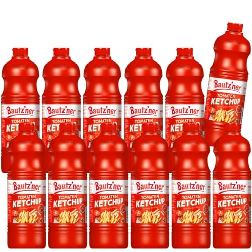 Bautz'ner - Tomaten Ketchup - 12 x 1000 ml - 12er Pack von Bautz'ner