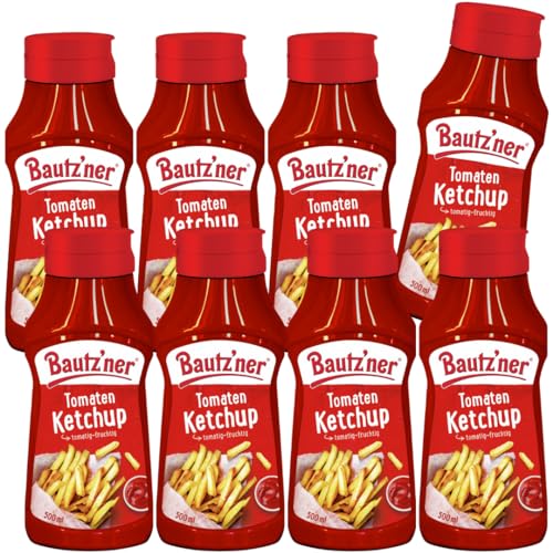 Bautz'ner - Tomaten Ketchup - 8er Pack (8 x 500 ml) von Bautz'ner