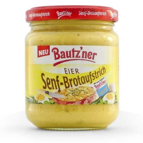 Bautzner Senf-Brotaufstrich 'Eier' (200 ml) von Bautz'ner