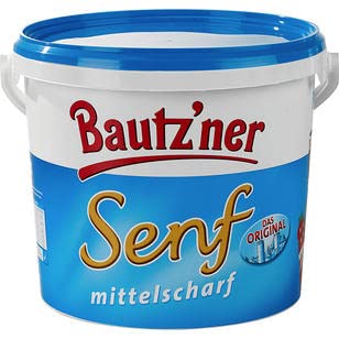 Bautz'ner Senf mittelscharf (1, 5000 ml) von Bautz'ner