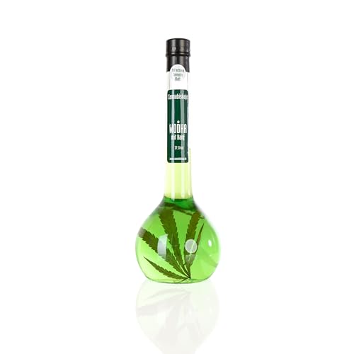 Cannabiskaja Wodka mit Hanfblatt Style 37,5% vol. 0,5 Liter von Bavarian Liquids