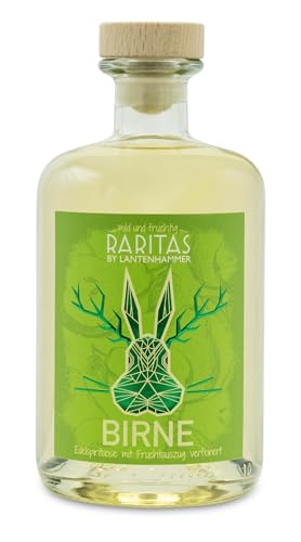 RARITAS BIRNE Edelspirituose mit Fruchtauszug verfeinert, 32% vol. von Bavarian Liquids