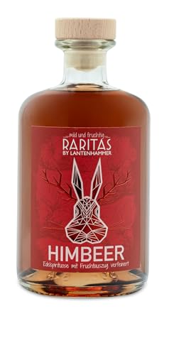 RARITAS Himbeer 32% vol. 0,5 ltr. Edelspirituose mit Fruchtauszug verfeinert von Bavarian Liquids