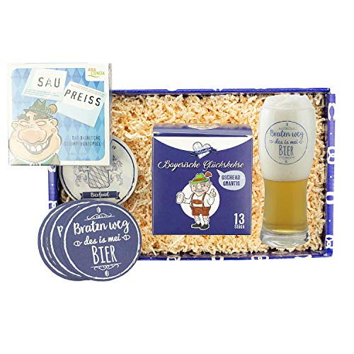 Bavariashop Geschenkbox "Grantlhuaba", Zünftige Geschenkidee aus Bayern von Bavariashop