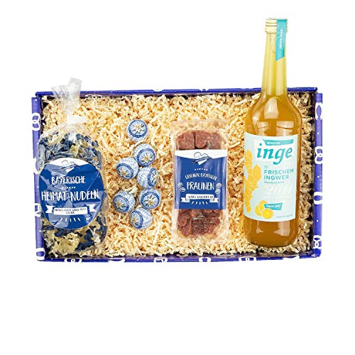Bavariashop Geschenkbox "Weiber-Schmankerl", Hochwertige Geschenkidee für Frauen, Stabiler Karton im bayerischen Design Bavariashop Geschenkbox "Weiber-Schmankerl", Hochwertige Geschenkidee für Frauen, Stabiler Karton im bayerischen Design von Bavariashop