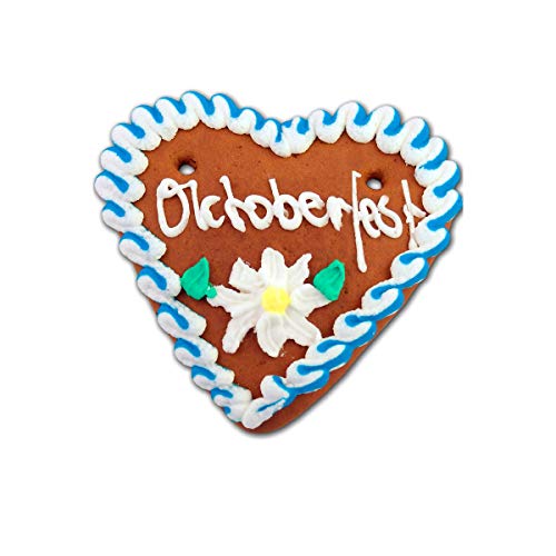 Bavariashop Lebkuchenherz "Oktoberfest", Zünftige Geschenkidee aus Bayern von Bavariashop