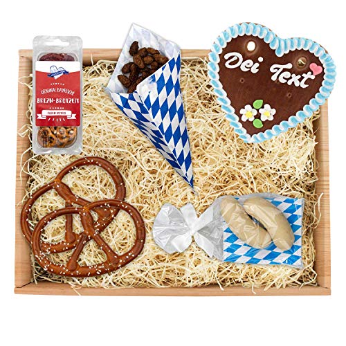 Bavariashop Oktoberfest-Box "Persönlich", Zünftige Geschenkidee für jeden Anlass aus Bayern von Bavariashop
