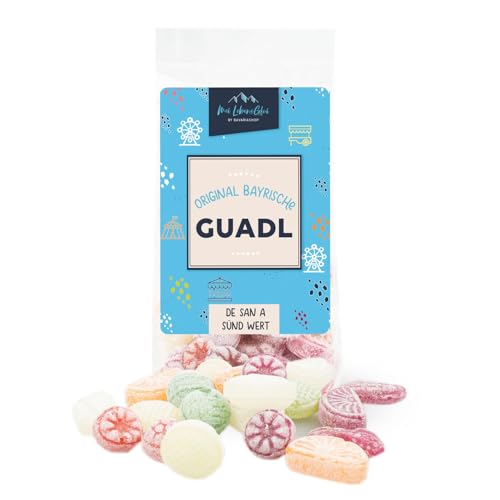 Bayrische Guadl, Süßigkeiten aus Bayern, Ausgefallene Geschenkidee von Bavariashop, 150 g Fruchtbonbon Mix Bayrische Guadl, Süßigkeiten aus Bayern, Ausgefallene Geschenkidee von Bavariashop, 150 g Fruchtbonbon Mix von Bavariashop