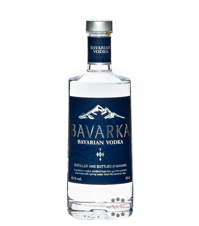 Bavarka Vodka (43 % vol., 0,5 Liter) von Lantenhammer Destillerie