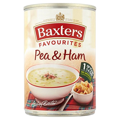 Baxters Favoriten Pea & Schinken-Suppe (400 g) - Packung mit 2 von Baxters